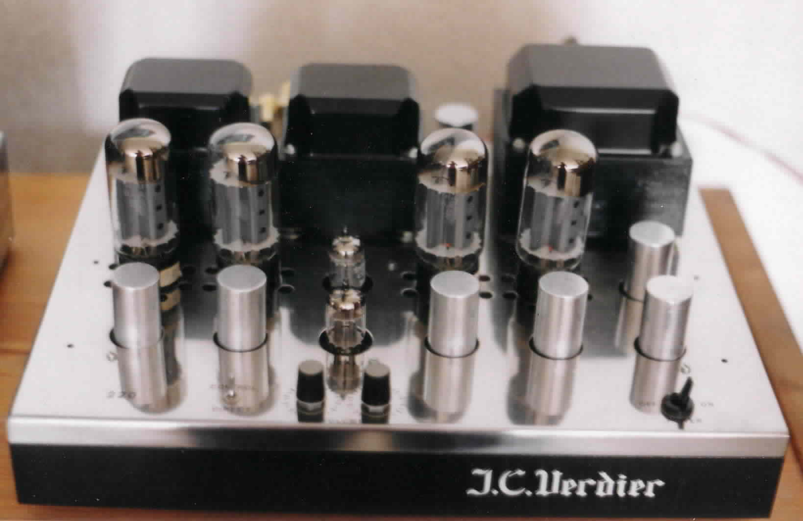 J.C. Verdier Platine Verdier EL34 6CA7 EL 34 tube amplifier Röhrenverstärker Endstufe valve tubeamp amplificateur lampes amplificador valvula buizen schaltplan schematic circuit diagram repair